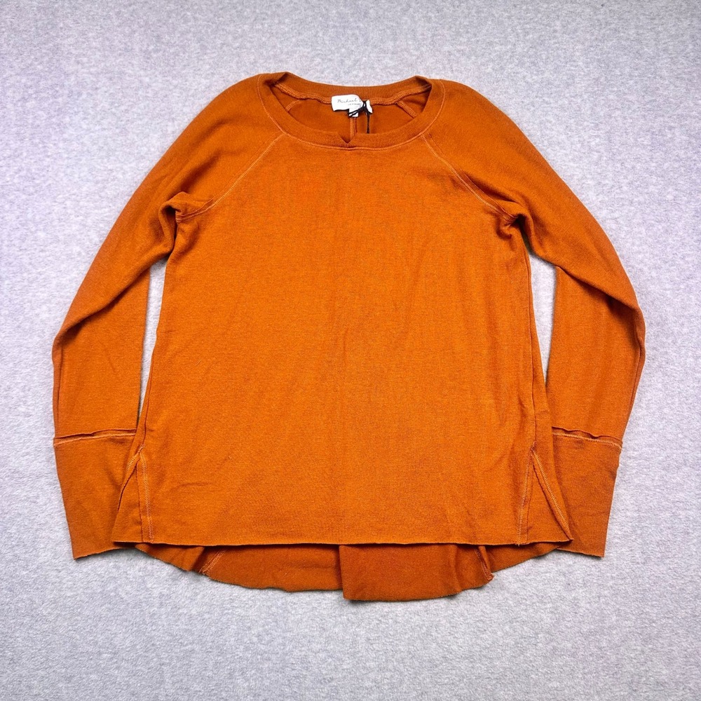 Michael Stars Los Angeles Rust Brown Stretch Top XSP NWT